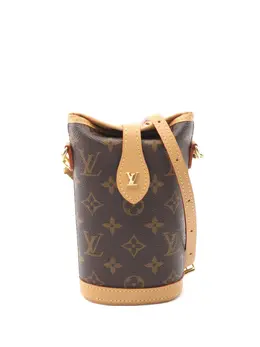 Louis Vuitton Pre-Owned: Коричневая сумка через плечо 
