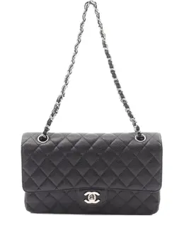 CHANEL Pre-Owned: Чёрная сумка 