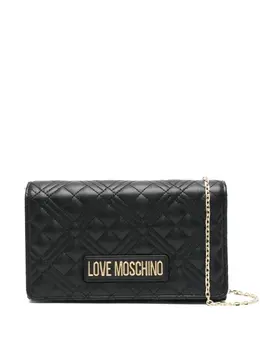 Love Moschino: Чёрная сумка через плечо 