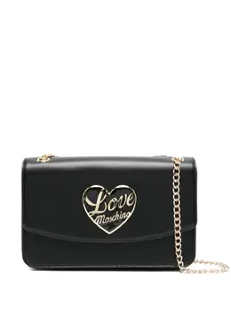 Love Moschino: Чёрная сумка через плечо 
