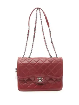 CHANEL Pre-Owned: Красная сумка через плечо 