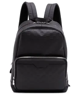 Louis Vuitton Pre-Owned: Чёрный рюкзак 