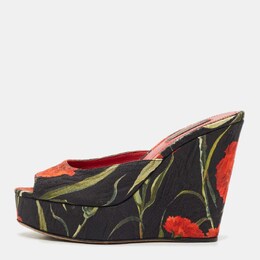 Dolce & Gabbana: Многоцветные сандалии 