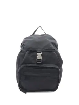 Prada Pre-Owned: Чёрный рюкзак 