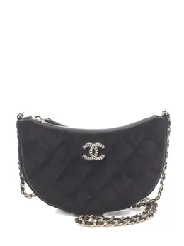 CHANEL Pre-Owned: Чёрная сумка 
