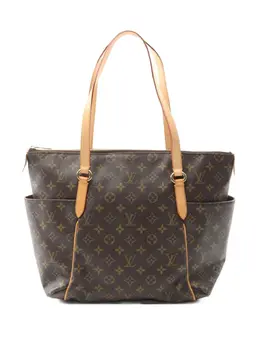 Louis Vuitton Pre-Owned: Коричневая сумка-шоппер 