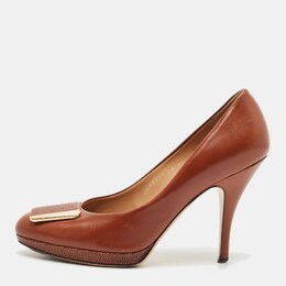 Salvatore Ferragamo: Коричневые туфли 