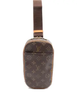 Louis Vuitton Pre-Owned: Коричневая сумка через плечо 