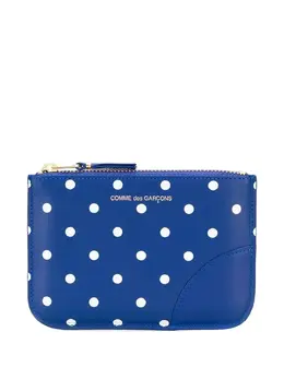 Comme Des Garçons Wallet: Кошелёк в горошек 