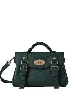 Mulberry: Зелёная сумка  Alexa