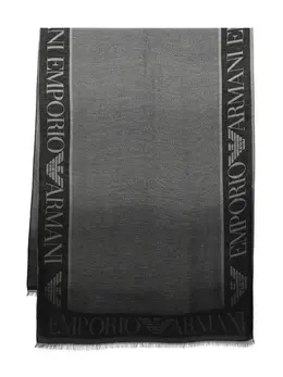 Emporio Armani: Чёрный шарф 