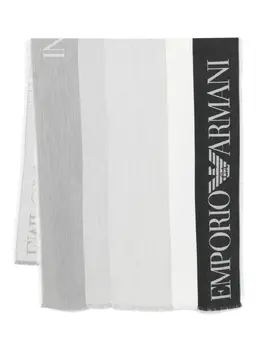 Emporio Armani: Шарф в полоску 