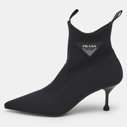 Prada: Чёрные ботинки 