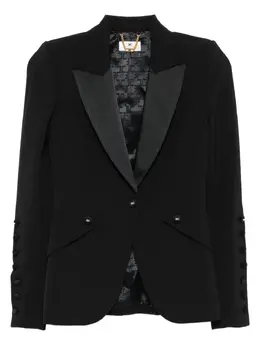 Elisabetta Franchi: Чёрный жакет 