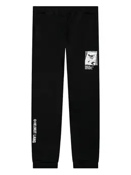 Helmut Lang: Брюки с принтом 