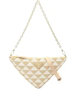 Prada Pre-Owned: Светлая сумка 
