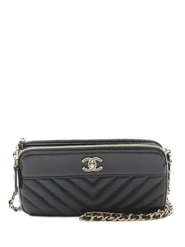 CHANEL Pre-Owned: Чёрная сумка 