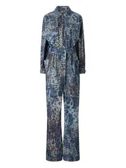 Roberto Cavalli: Комбинезон с животным принтом 