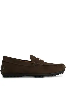Tod's: Коричневые туфли  City Gommino