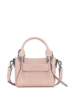 Longchamp: Розовая сумка 