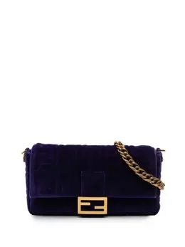 Fendi Pre-Owned: Фиолетовая сумка 
