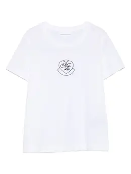 Moncler: Хлопковая футболка 