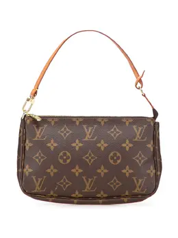 Louis Vuitton Pre-Owned: Коричневая сумка 