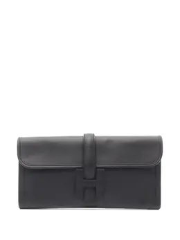 Hermès Pre-Owned: Чёрный клатч 