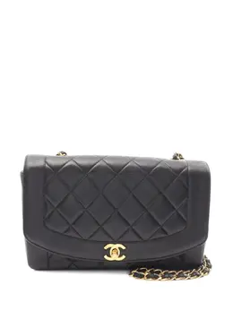 CHANEL Pre-Owned: Чёрная сумка 