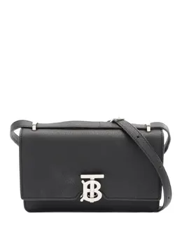 Burberry Pre-Owned: Чёрная сумка 