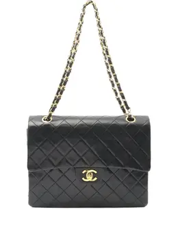 CHANEL Pre-Owned: Чёрная сумка 