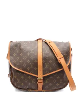 Louis Vuitton Pre-Owned: Коричневая сумка 