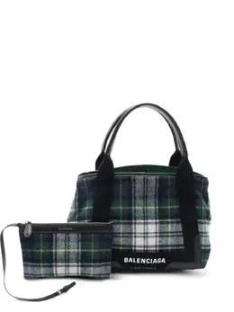 Balenciaga Pre-Owned: Синяя сумка-шоппер 