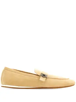 Ferragamo: Бежевые туфли 