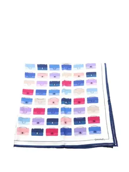 CHANEL Pre-Owned: Шарф с принтом 