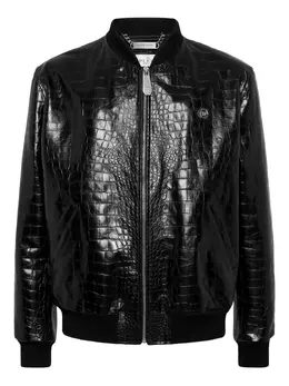 Philipp Plein: Кожаная куртка 