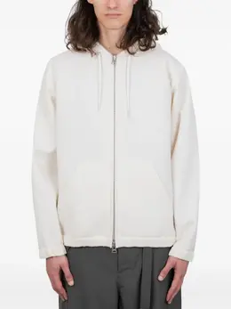 sacai: Белая толстовка 