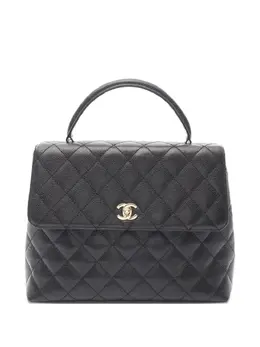 CHANEL Pre-Owned: Чёрная сумка 