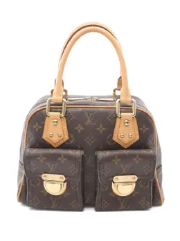 Louis Vuitton Pre-Owned: Коричневая сумка 