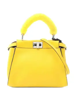 Fendi Pre-Owned: Жёлтая сумка 