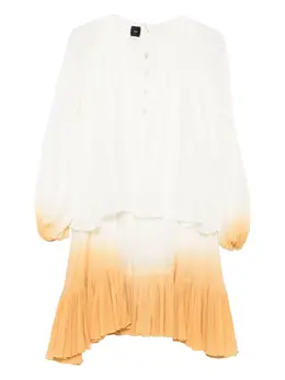 PINKO: Двухцветное платье 