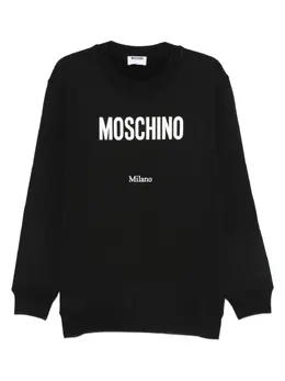 Moschino: Свитшот с принтом 