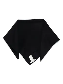 Carven: Голубой шарф 
