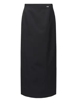 MM6 Maison Margiela: Юбка миди 