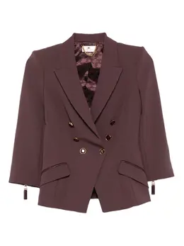 Elisabetta Franchi: Двубортная куртка 