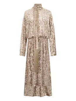 Roberto Cavalli: Платье с животным принтом 