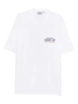 Carhartt WIP: Белая футболка 