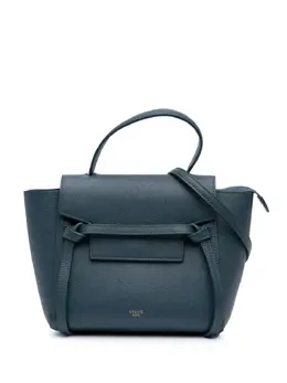 Céline Pre-Owned: Голубая поясная сумка 