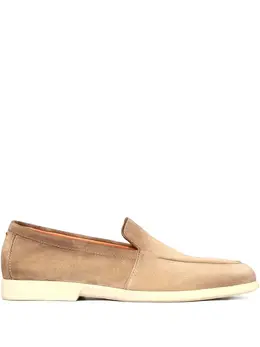 Santoni: Бежевые туфли 