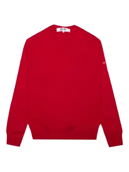 Comme Des Garçons Play: Красный свитер  Heart